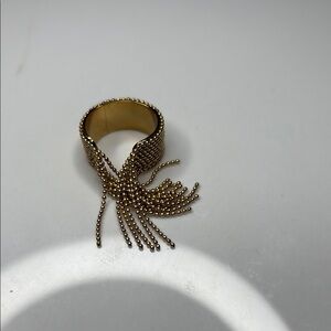 Gold Winged Artistic Statement Ring